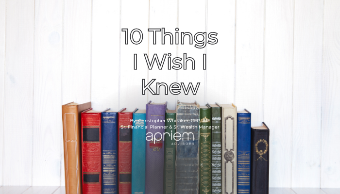 10 Things I Wish I Knew