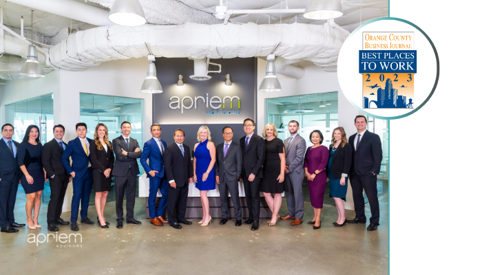 Apriem Named in OCBJ's Best Places to Work 2023