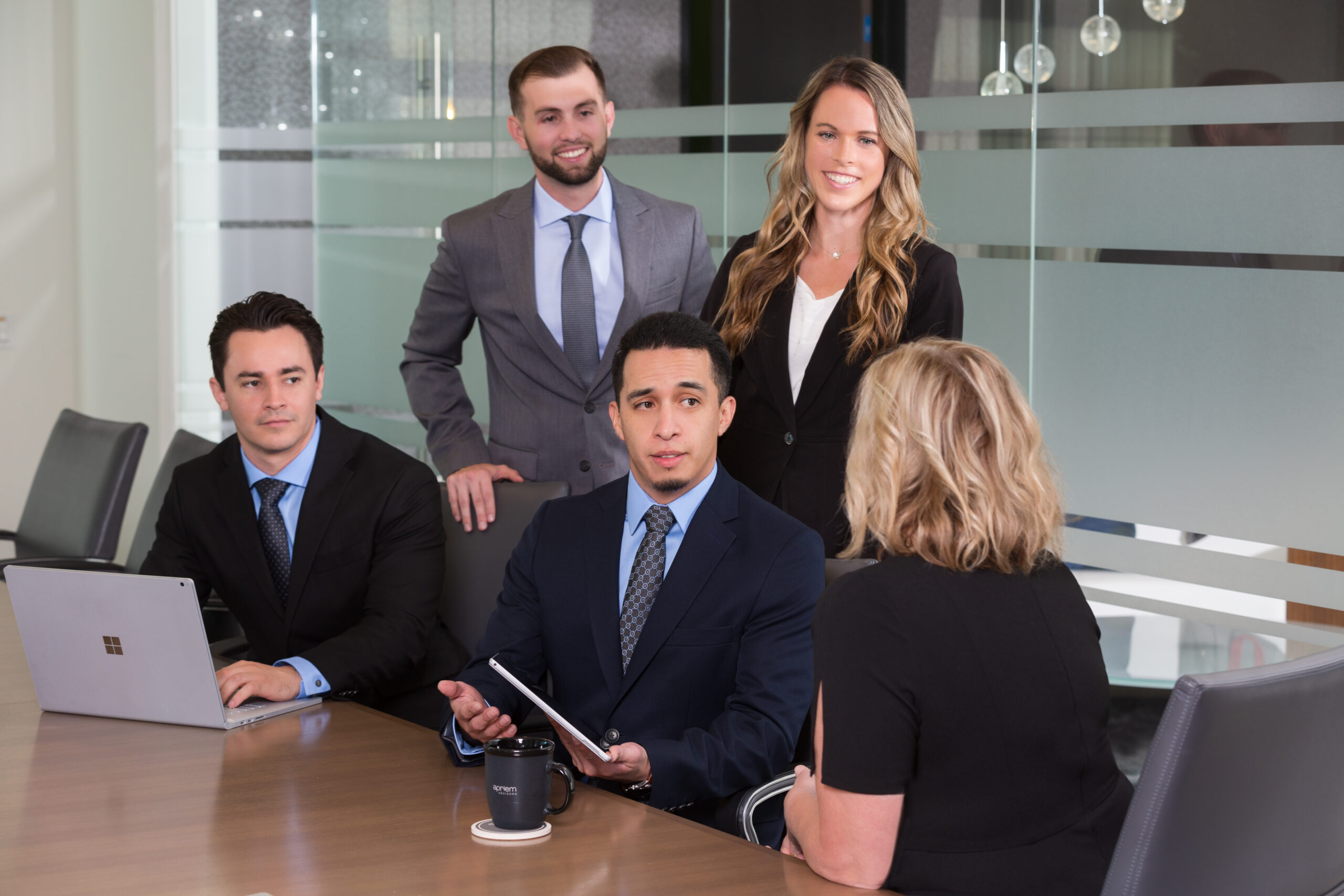 financial advisor helping families through life transitions