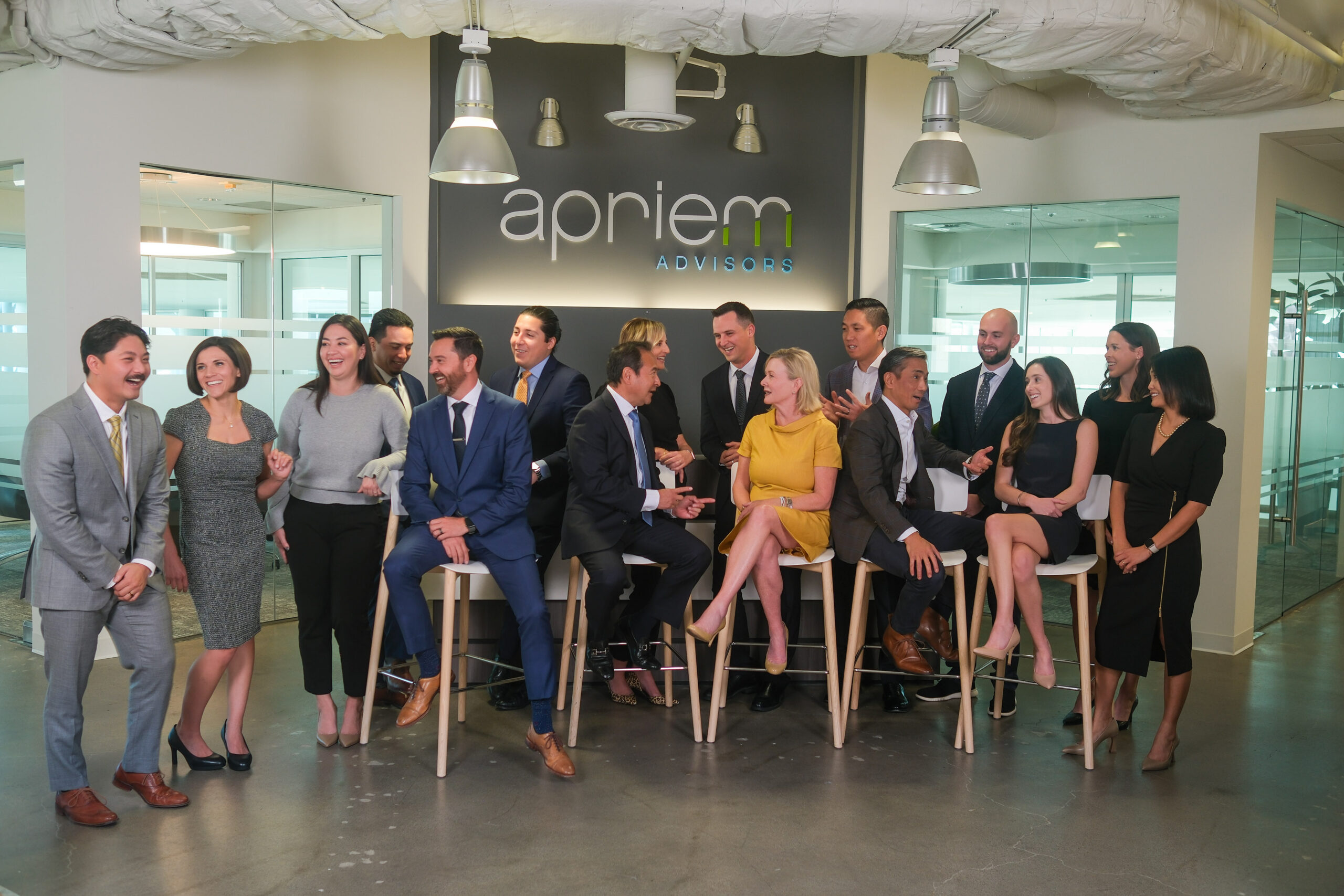 Apriem-342 apriem advisors enjoying a conversation