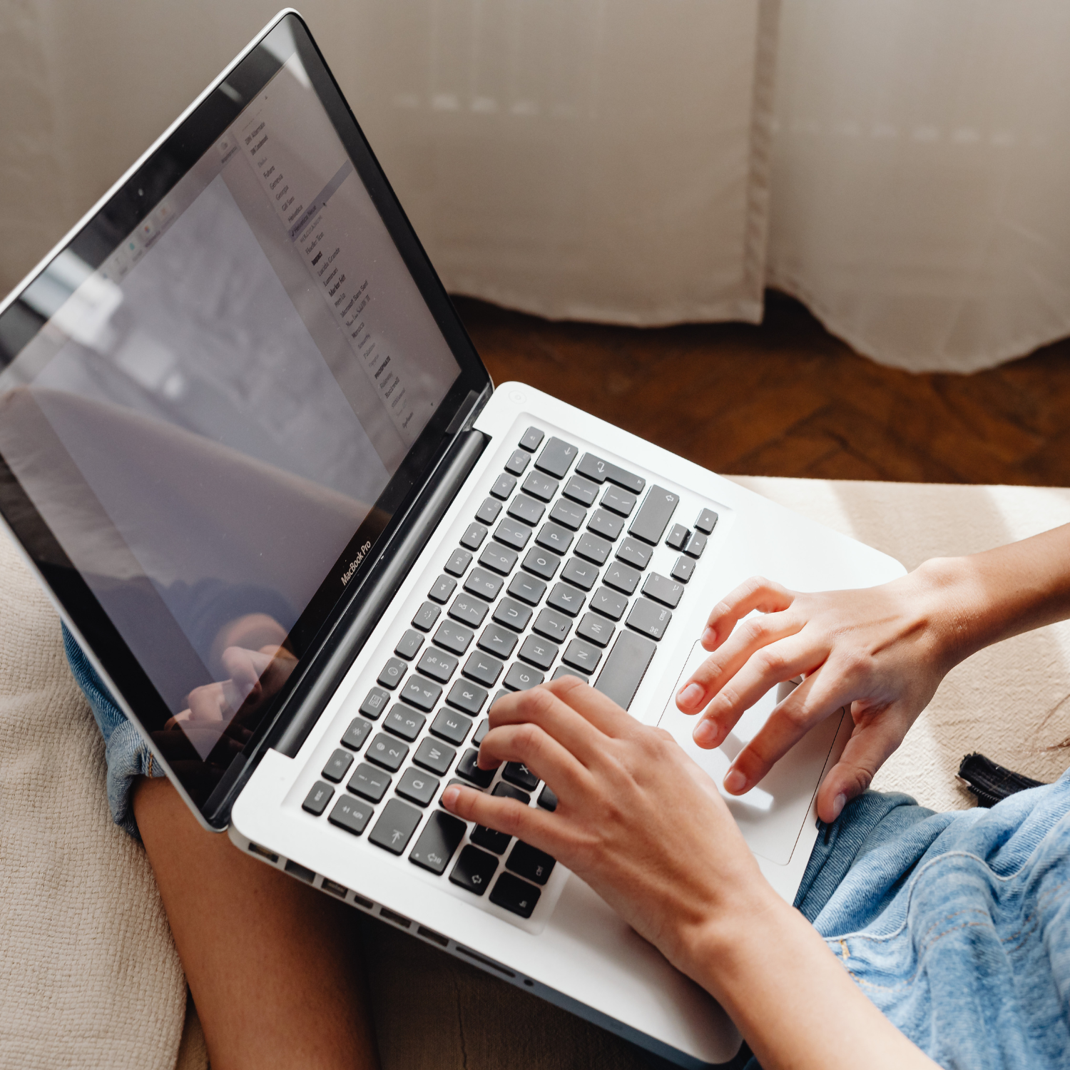a woman working on her retirement finances