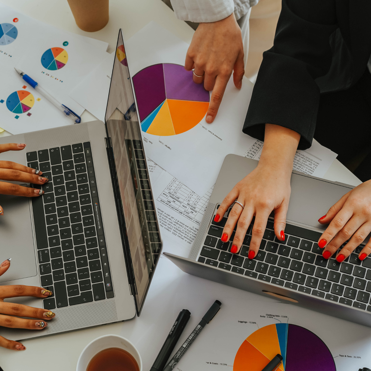 Single woman budgeting with confidence