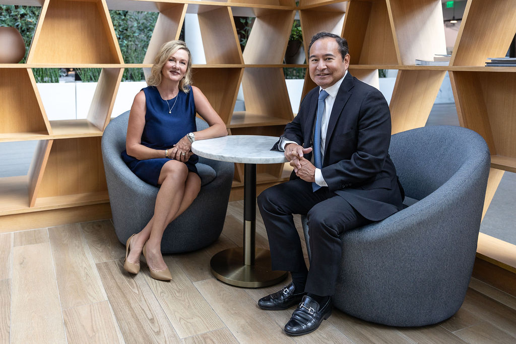 retirement planning advisor meeting with clients