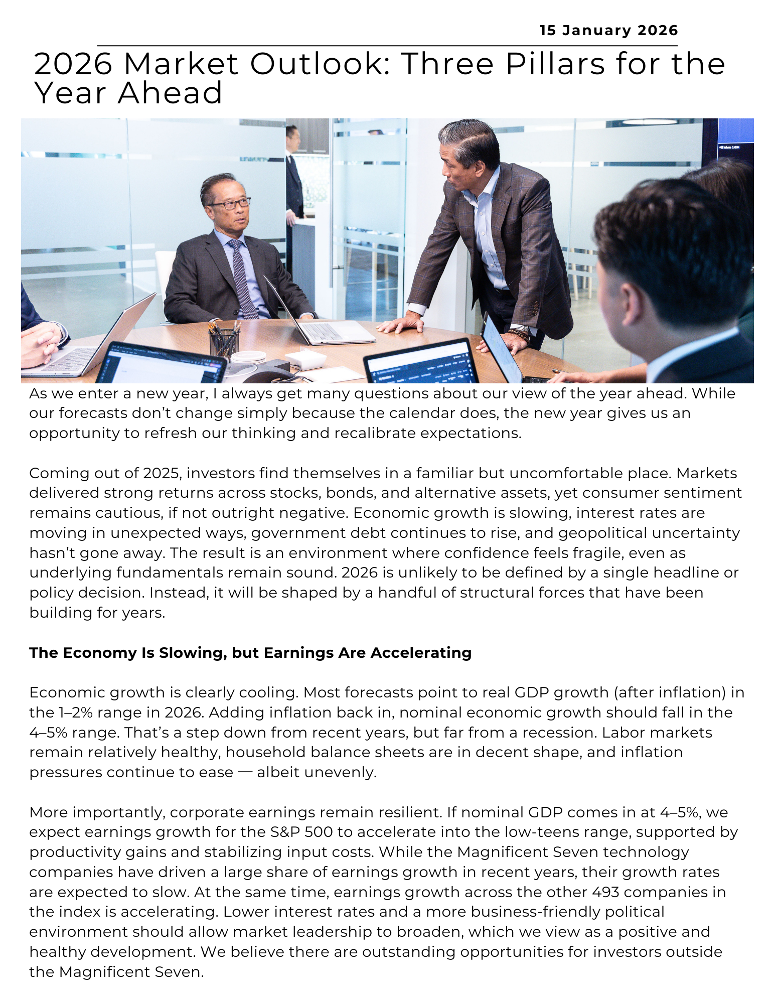 market update from apriem advisors